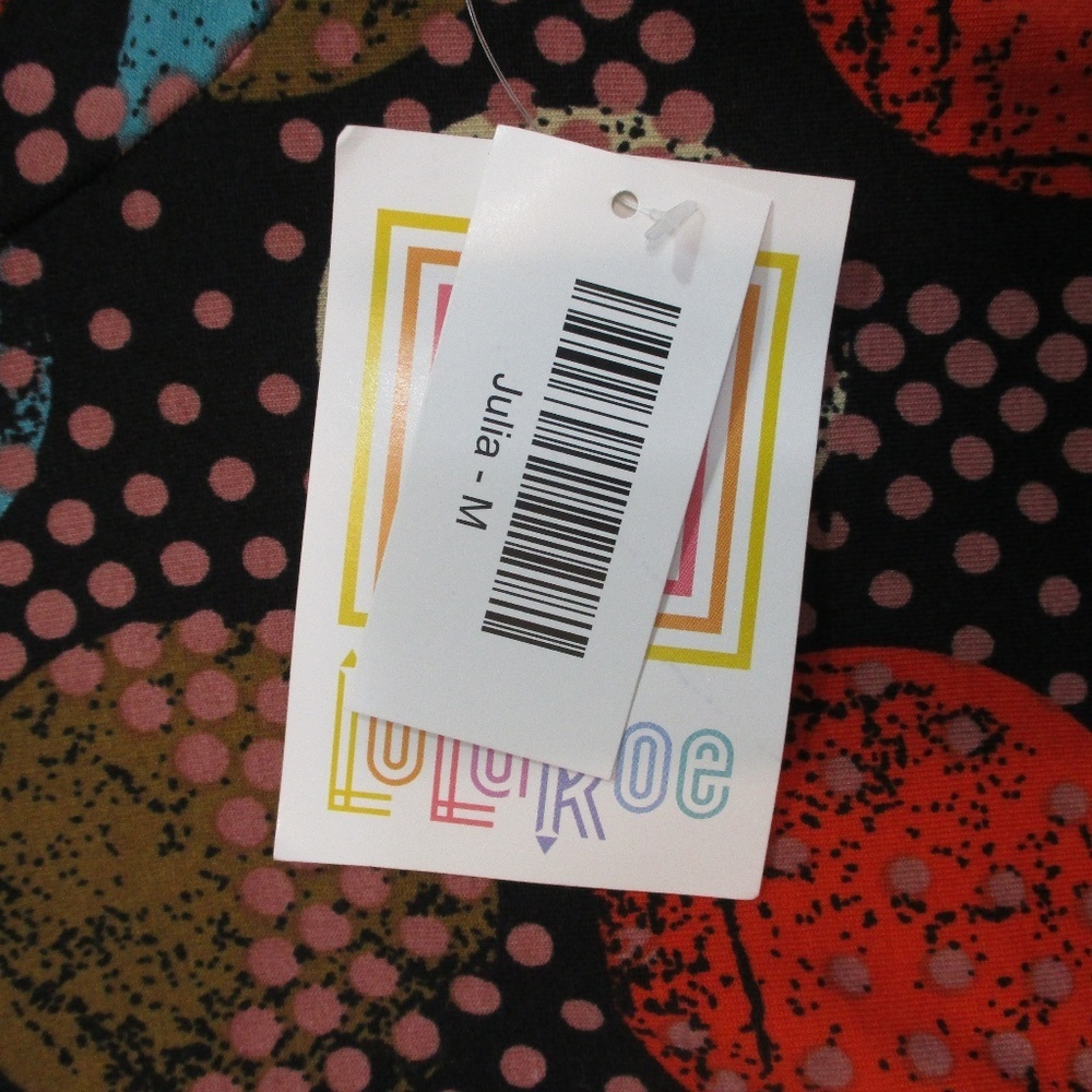 LULAROE Julia Dress NWT Size Medium - Picture 8 of 9